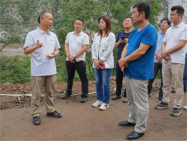 公司重要辅导赴麻将胡了2山峡段调研灾后河路算帐复原工作 公司重要辅导赴麻将胡了2山峡段调研灾后河路算帐复原工作